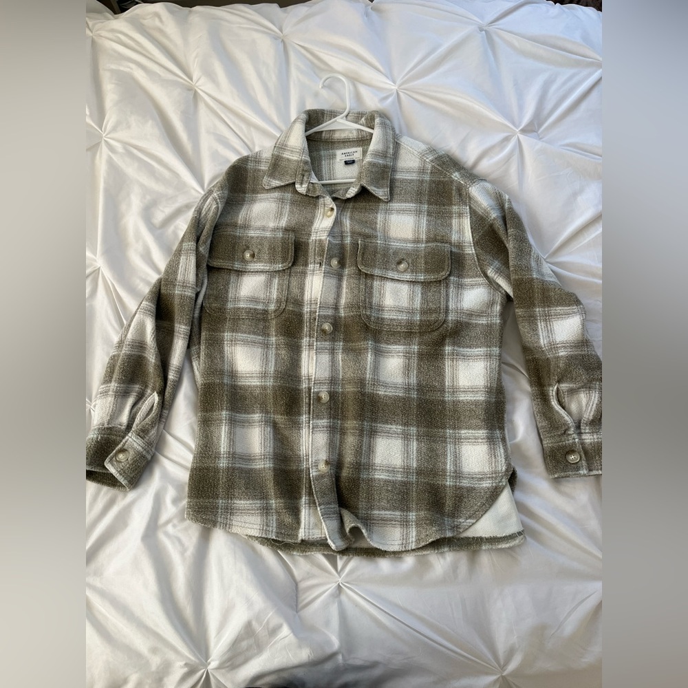 American eagle Fuzzy flannel